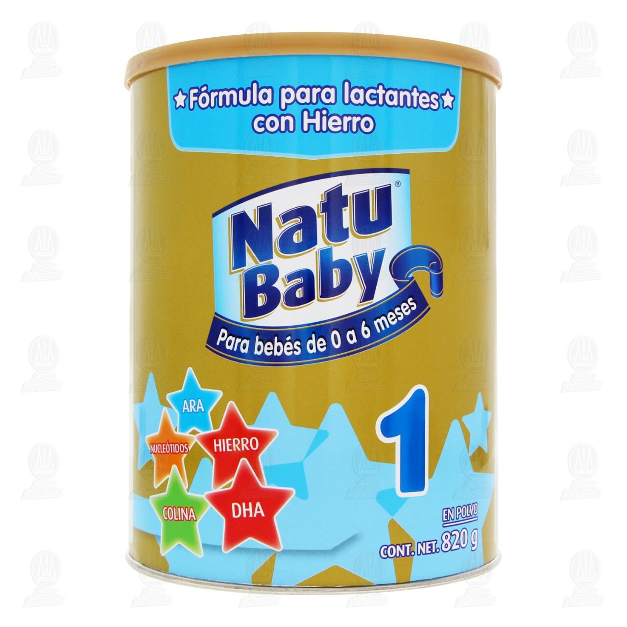 F&oacute;rmula Infantil Natu Baby 1 en Polvo (Edad 0-6 meses), 820 gr. image number 1