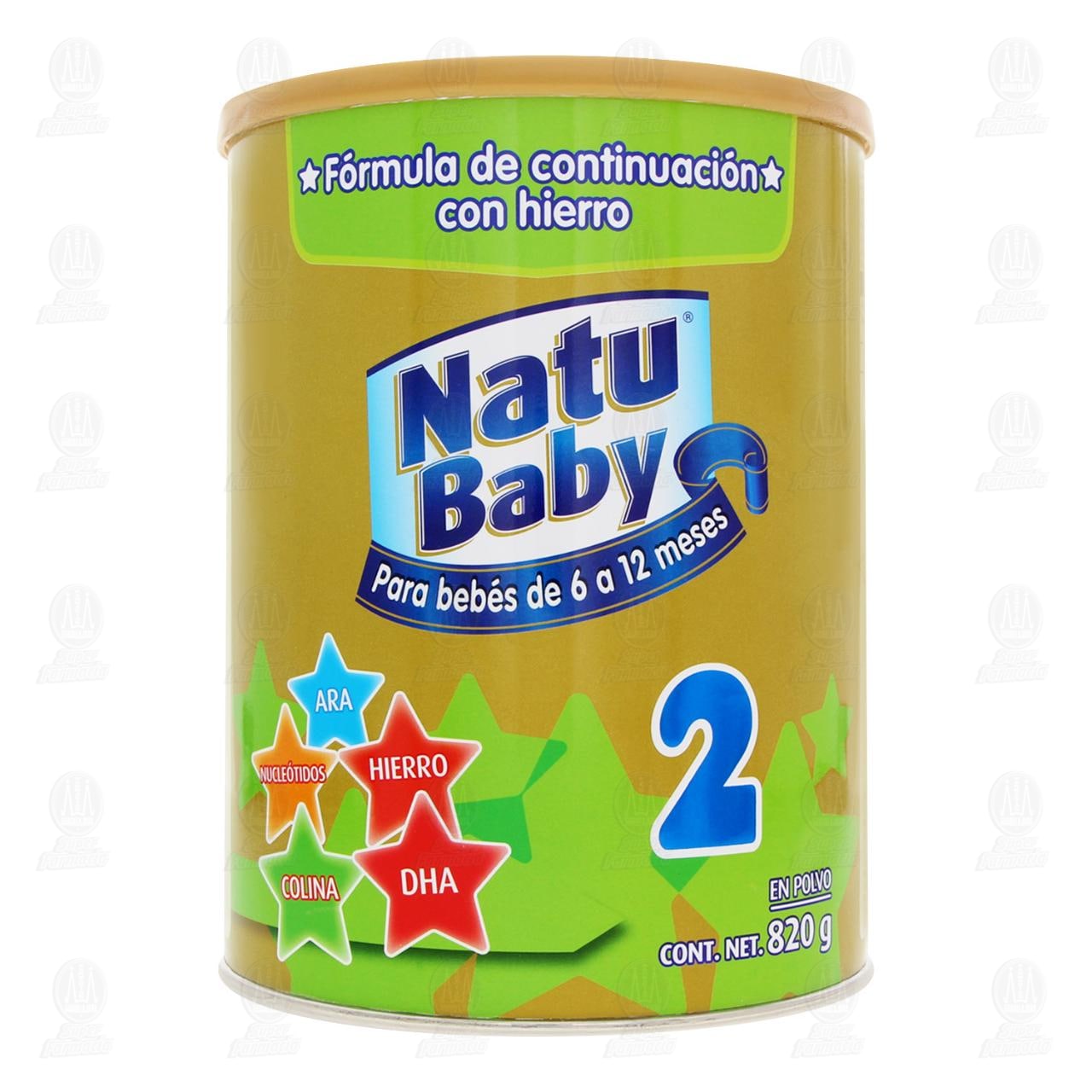 F&oacute;rmula Infantil Natu Baby 2 en Polvo (Edad 6-12 meses), 820 gr. image number 1