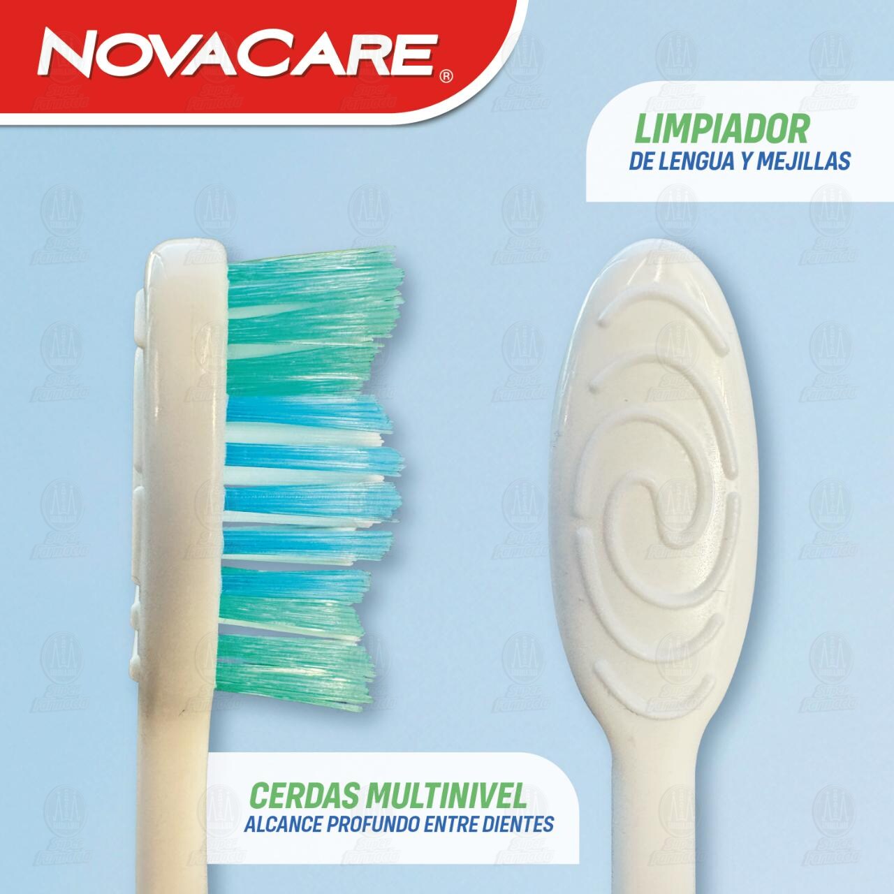 Cepillo Dental Novacare 3 Plus Medio, 1 pz. image number 2