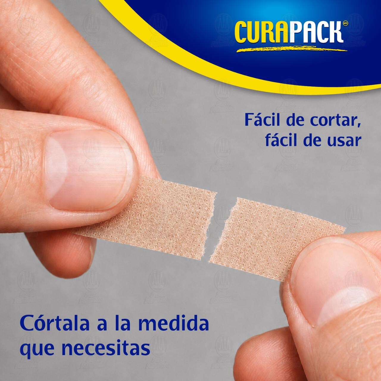 Cinta Microporosa Curapack Color Piel 1.25cm x 5m, 1 pz. image number 4