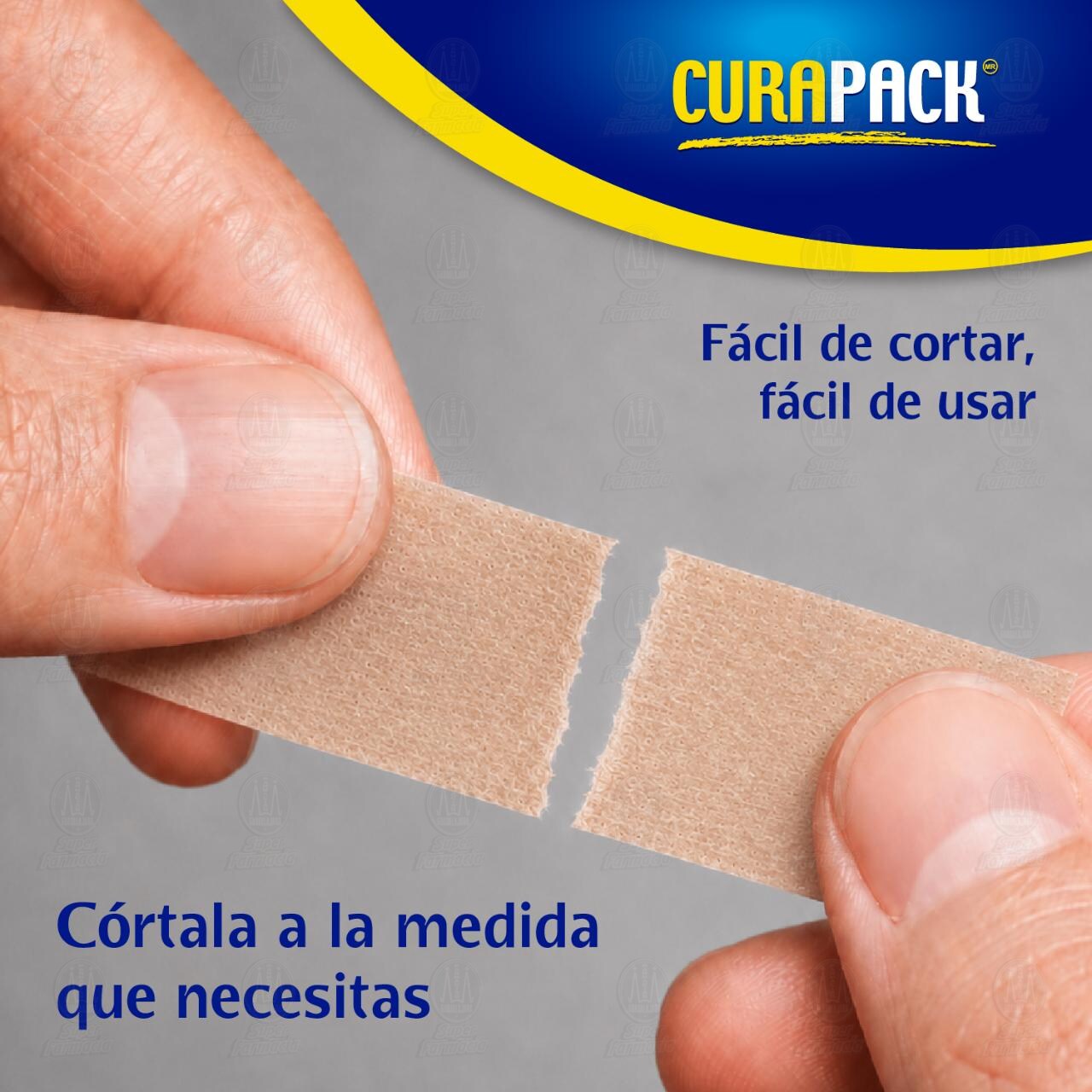 Cinta Microporosa Curapack Color Piel 2.5cm x 5m, 1 pz. image number 4