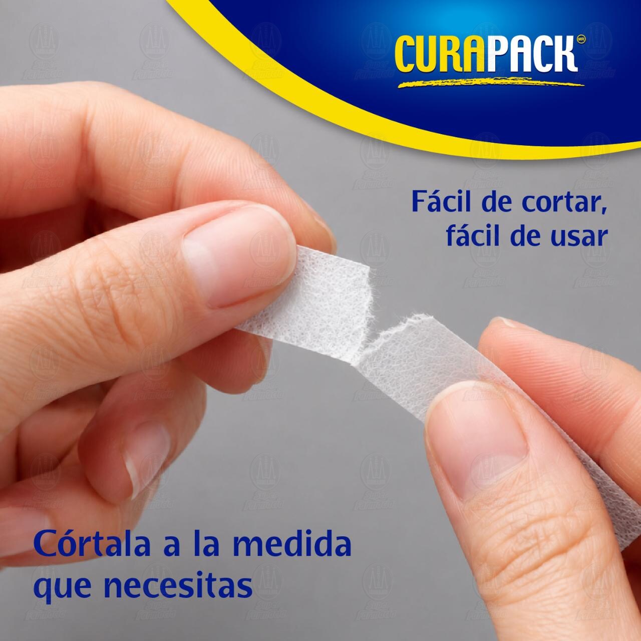 Cinta Microporosa Curapack Color Blanco 1.25cm x 5m, 1 pz. image number 4