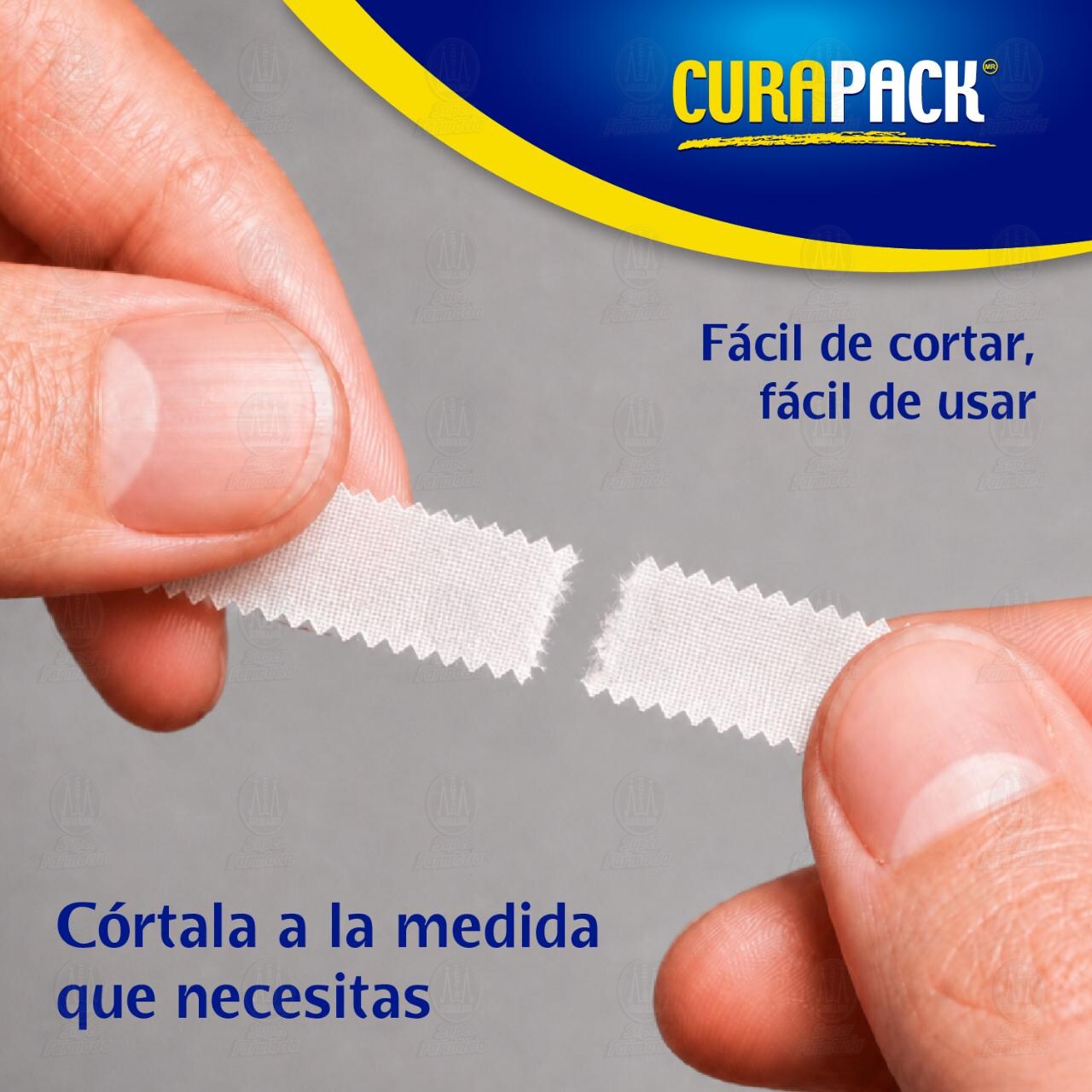 Tela Adhesiva Curapack Color Blanco 1.25cm x 5m, 1 pz. image number 4