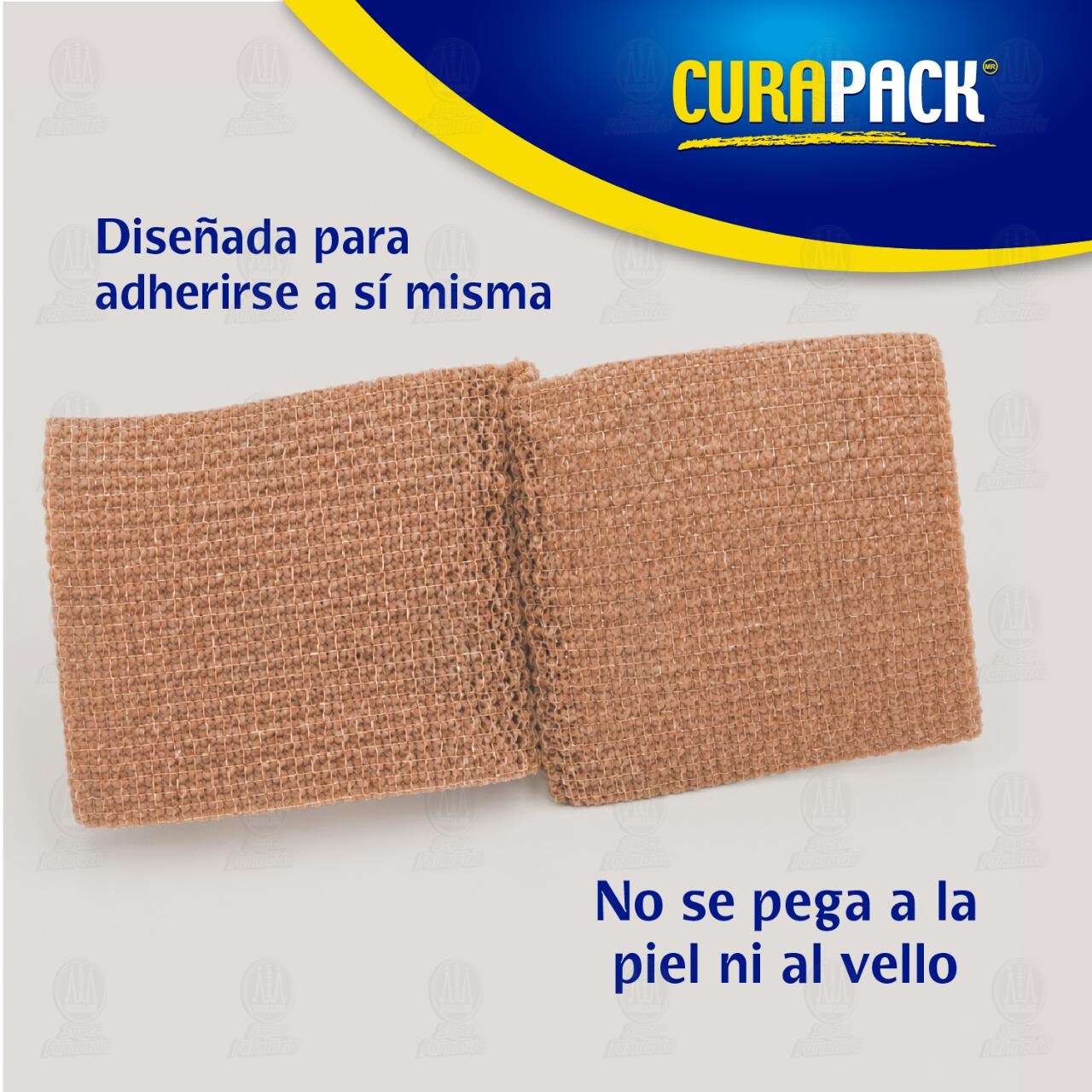 Venda Autoadherible Curapack Piel 5 cm x 4.5 m, 1 pz. image number 4