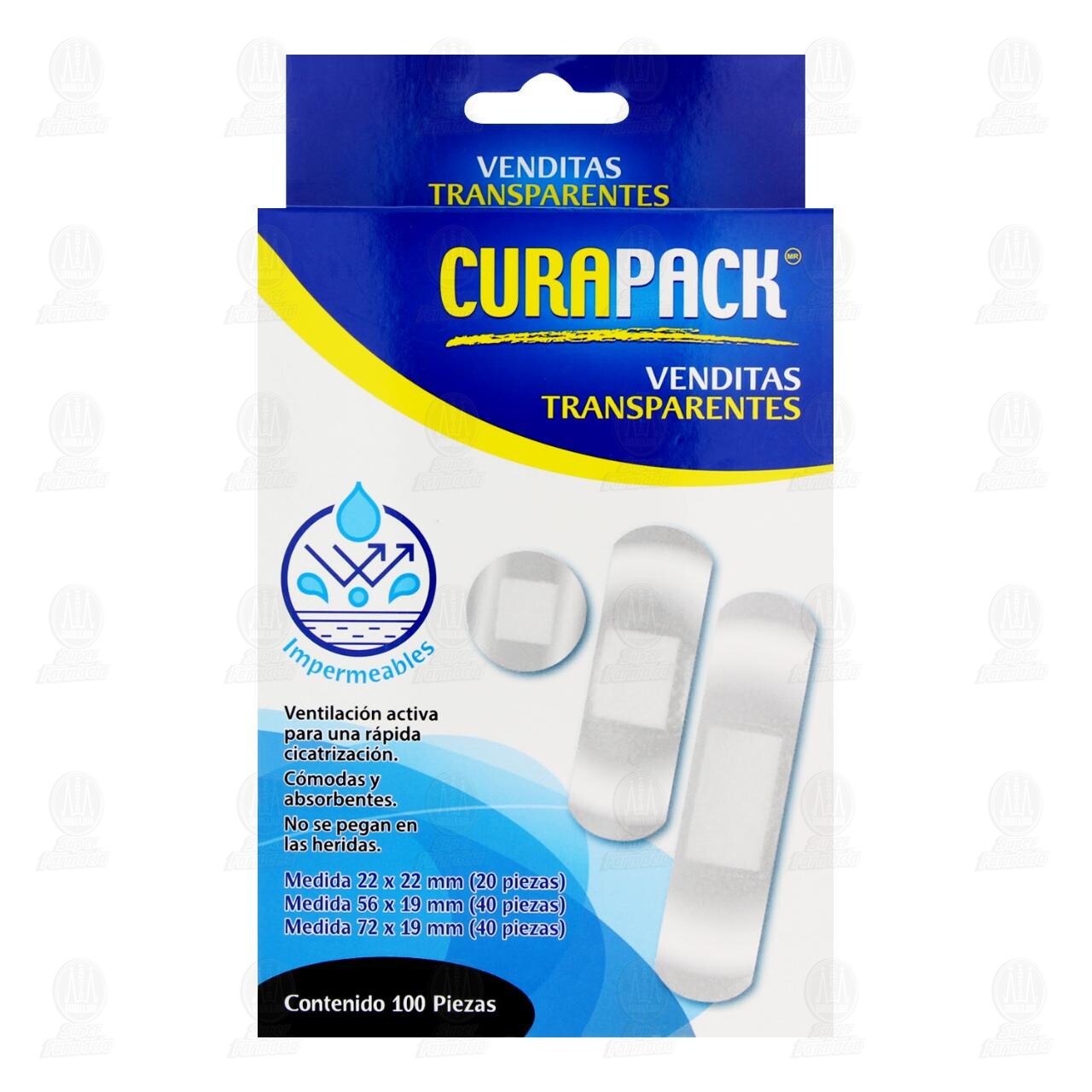 Venditas Curapack Transparentes Varios Tamaños, 100 pzas. image number 1