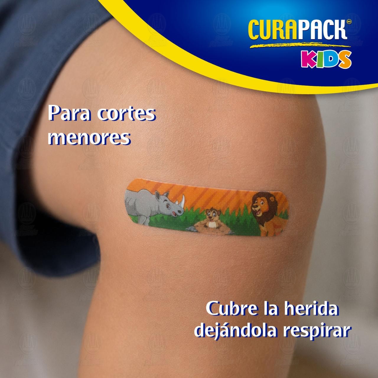 Venditas Adhesivas Curapack Kids 72mm x 19mm, 30 pzas. image number 4