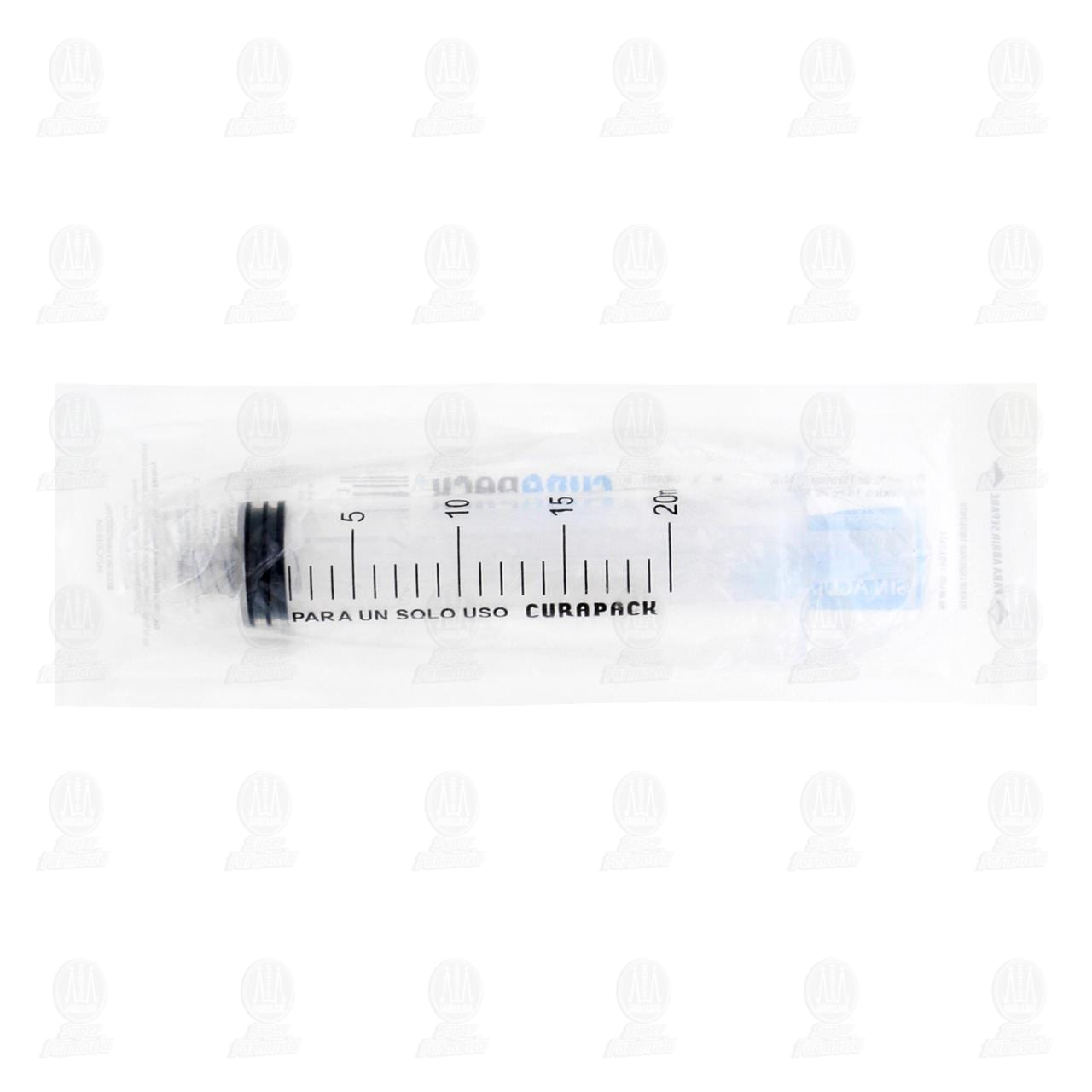 Imagen para Jeringa Curapack 20 ml Sin Aguja, 1 pz.