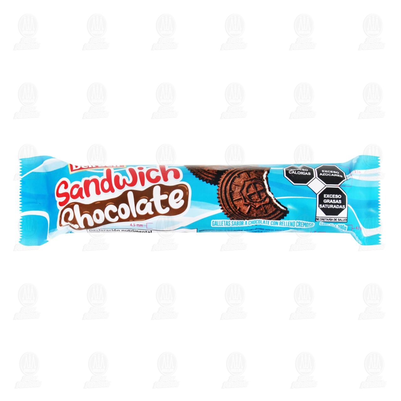 Galletas Deli Bell Sandwich Chocolate, 200 gr. image number 0