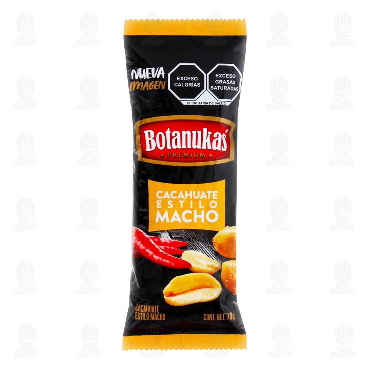 Cacahuates Botanukas Premium Macho, 70 gr. image number 0