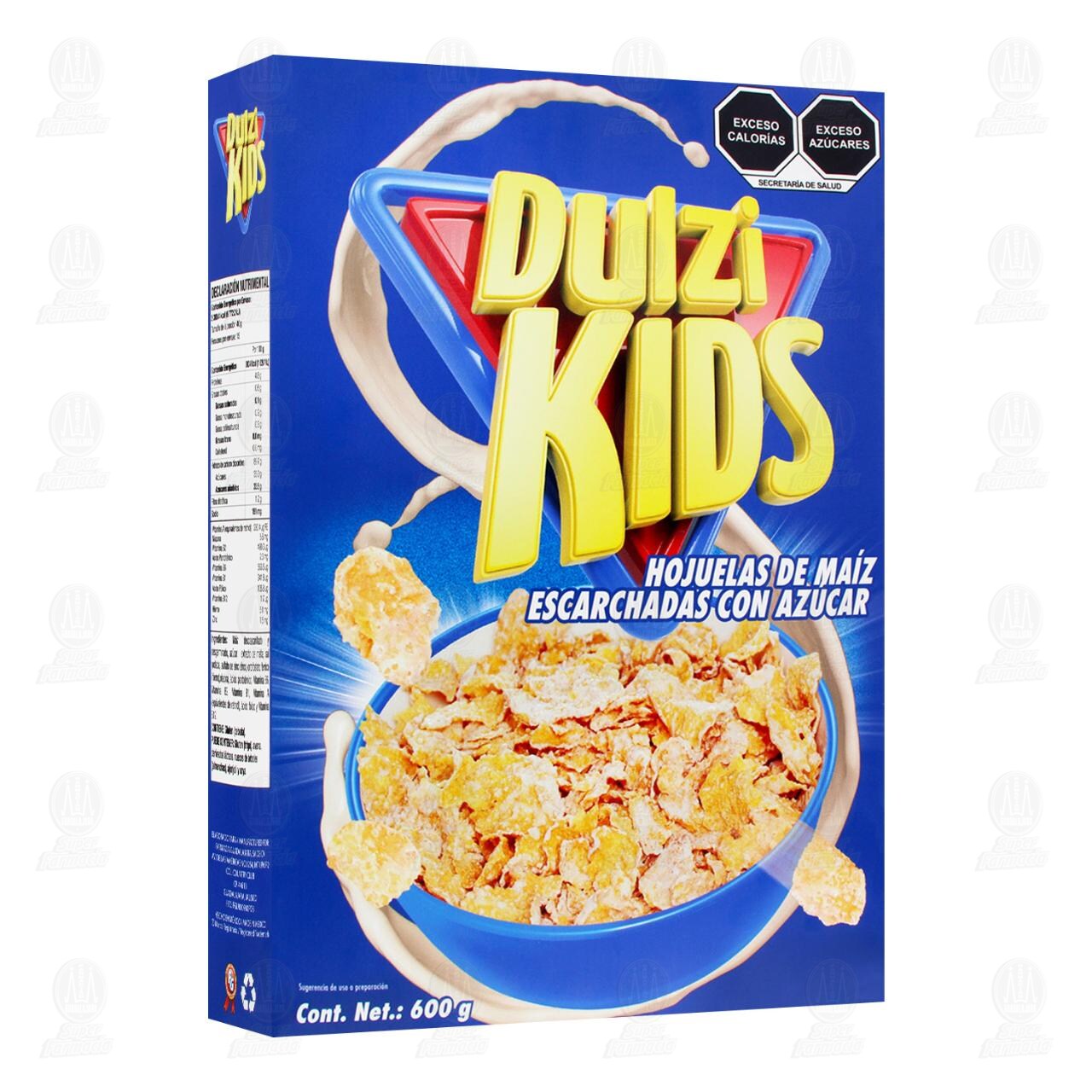 Cereal Dulzi Kids con Az&uacute;car, 600 gr.