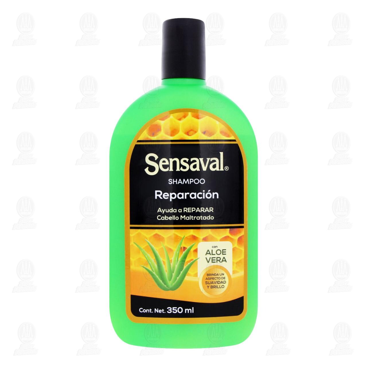 Shampoo Sensaval Reparaci&oacute;n con Aloe Vera, 350 ml. image number 1