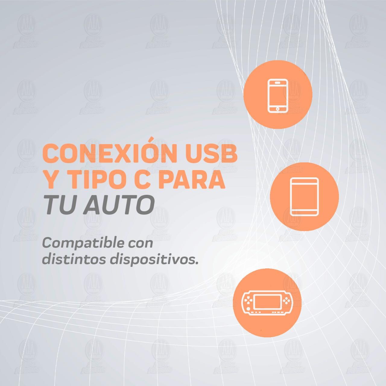 Cargador Lime USB para Autom&oacute;vil tipo A y C, 1 pz. image number 2