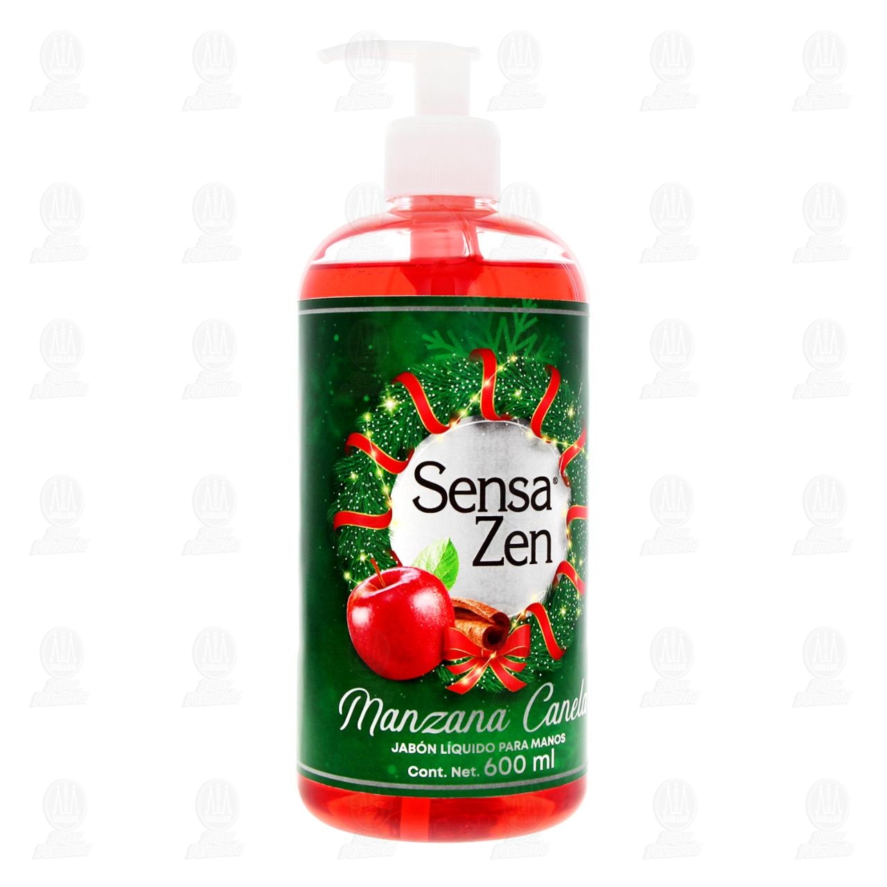 Imagen para Jabón Líquido para Manos Sensa Zen Manzana Canela, 600 ml.