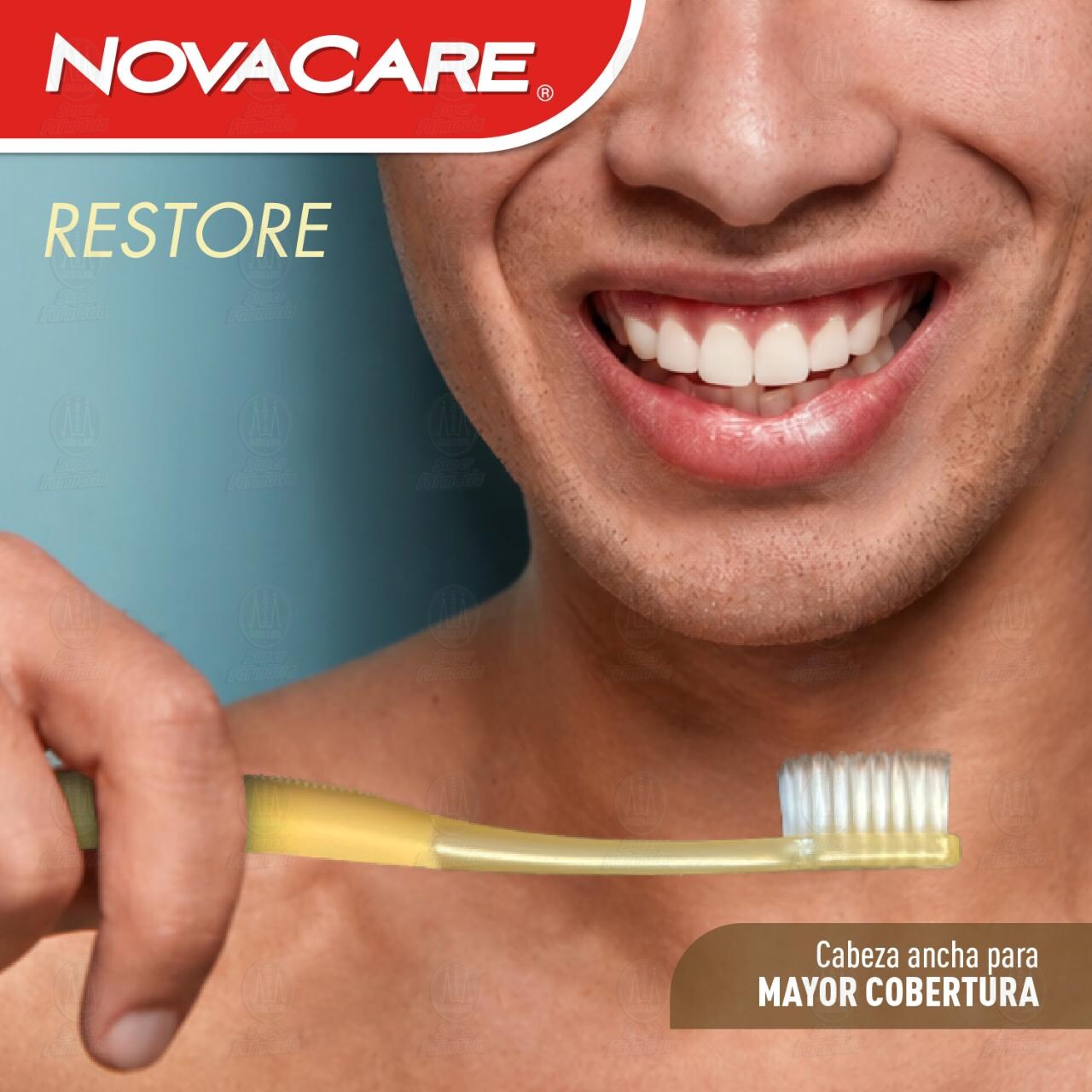Cepillo Dental NovaCare Restore Suave, 2 pzas. image number 3