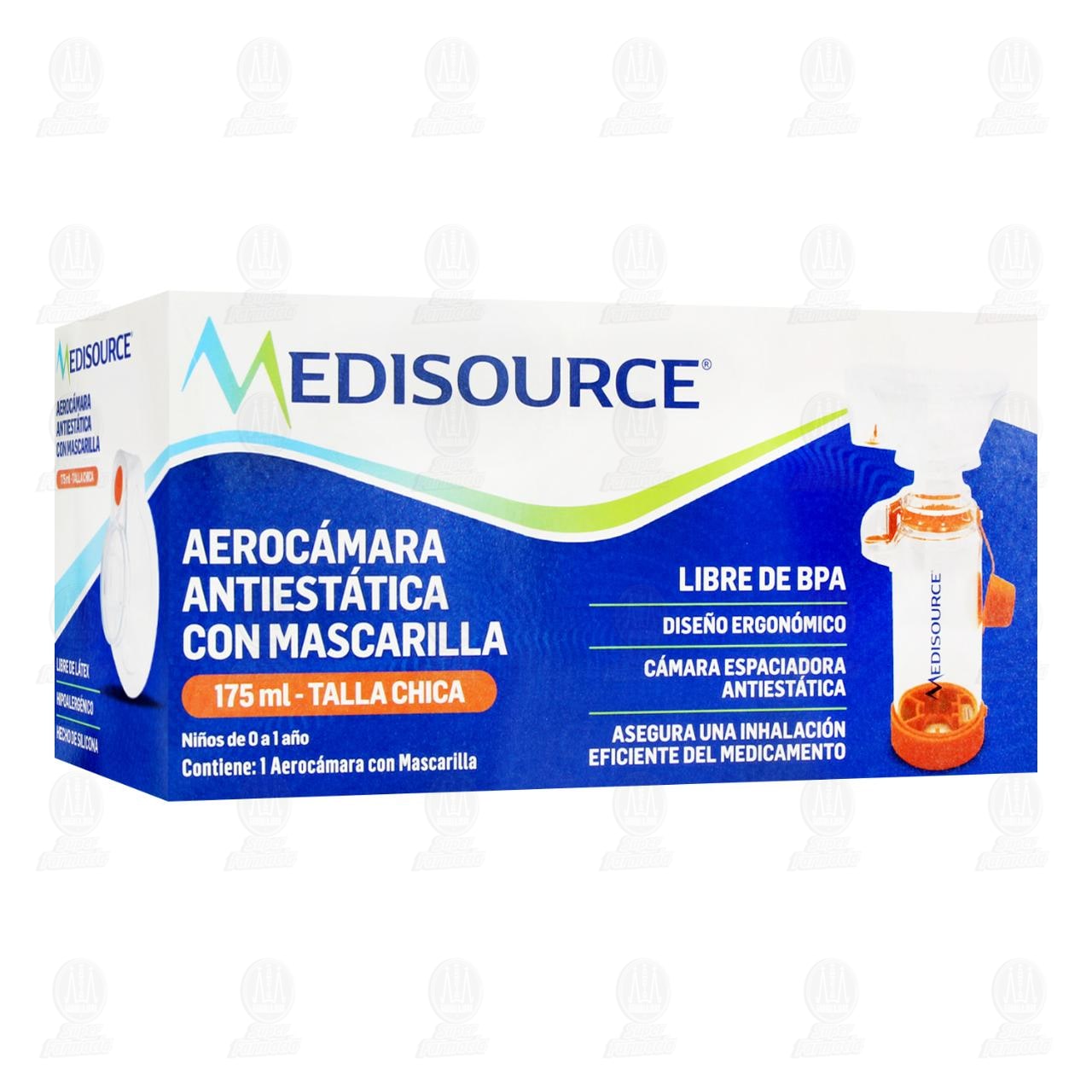 Aeroc&aacute;mara Antiest&aacute;tica Medisource con Mascarilla Talla Chica, 1 pz. image number 0