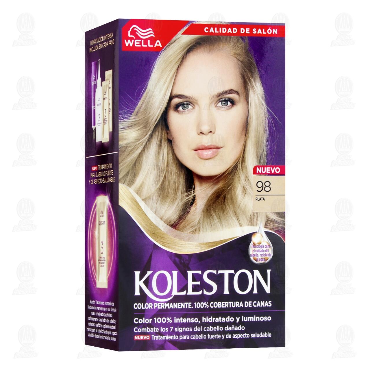 Tinte Koleston en Crema Color Plata (98), 1 pz. image number 0