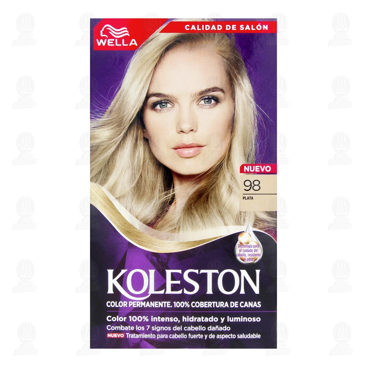 Tinte Koleston en Crema Color Plata (98), 1 pz. image number 1