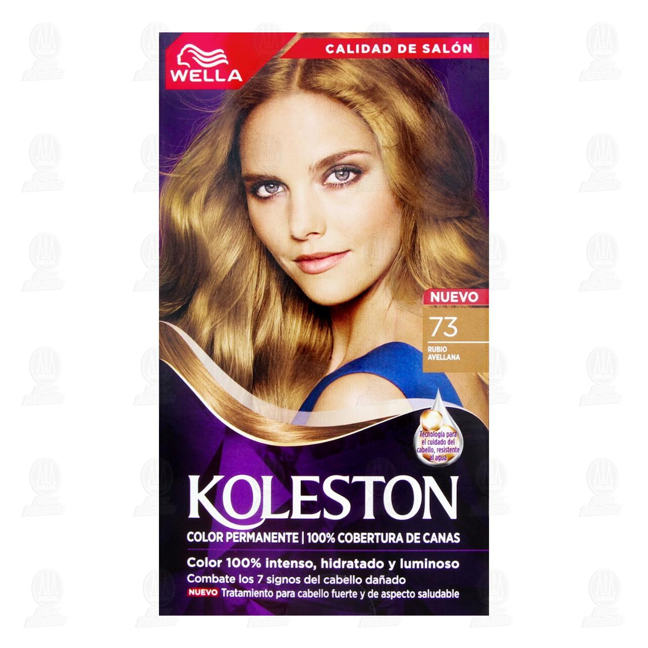 Tinte Koleston en Crema Color Rubio Avellana (73), 1 pz. image number 1