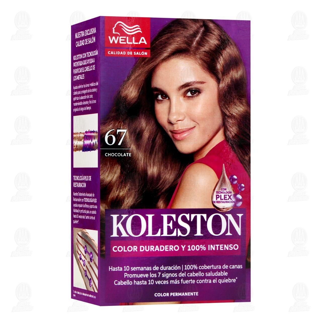 Tinte Koleston en Crema Color Chocolate (67), 1 pz. de KOLESTON ...