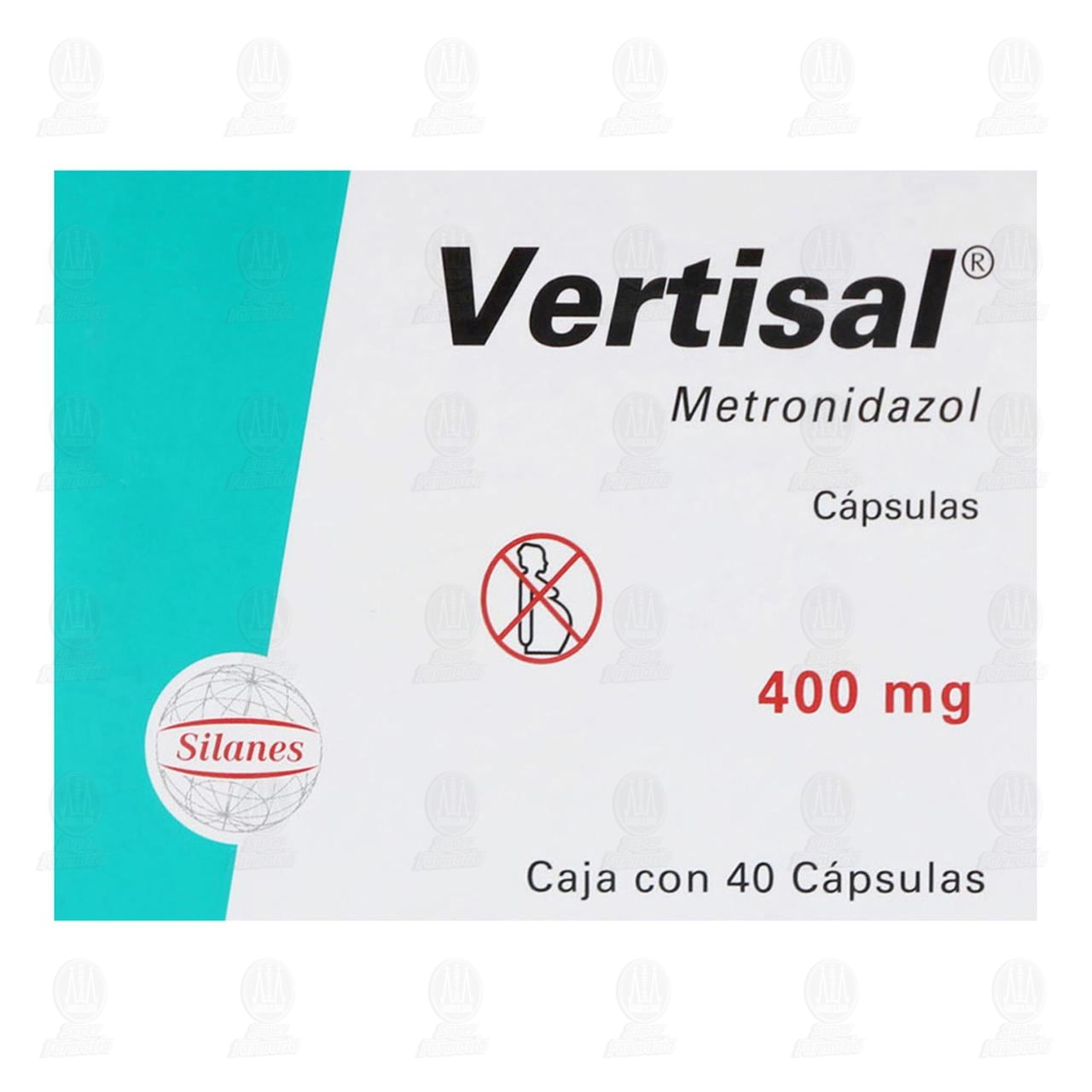 Vertisal 400 mg, 40 C&aacute;psulas. image number 1