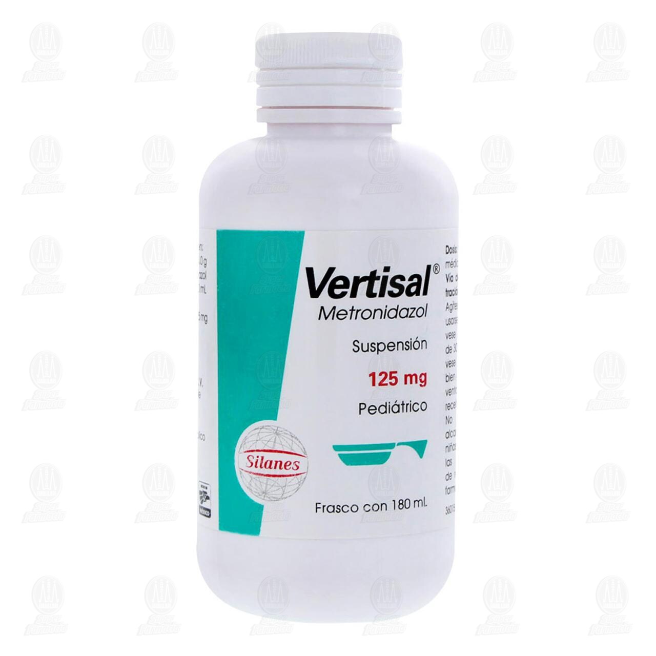 Vertisal 125 mg Suspensi&oacute;n, 180 ml. image number 1