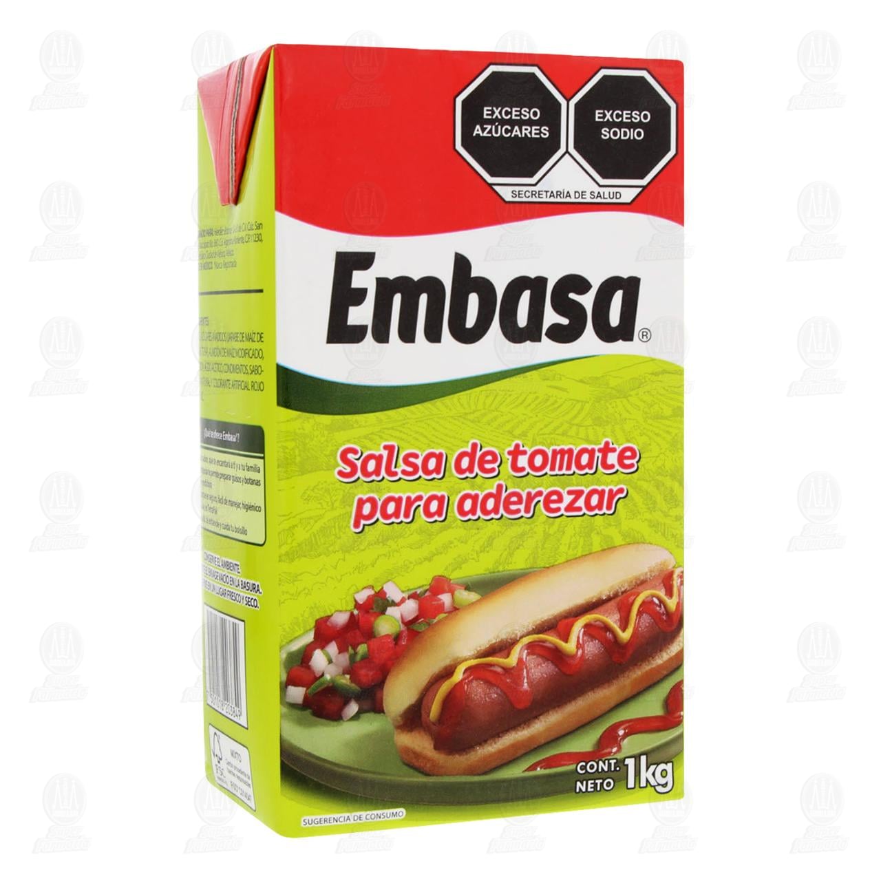 Salsa de Tomate Embasa para Aderezar, 1 kg. image number 0