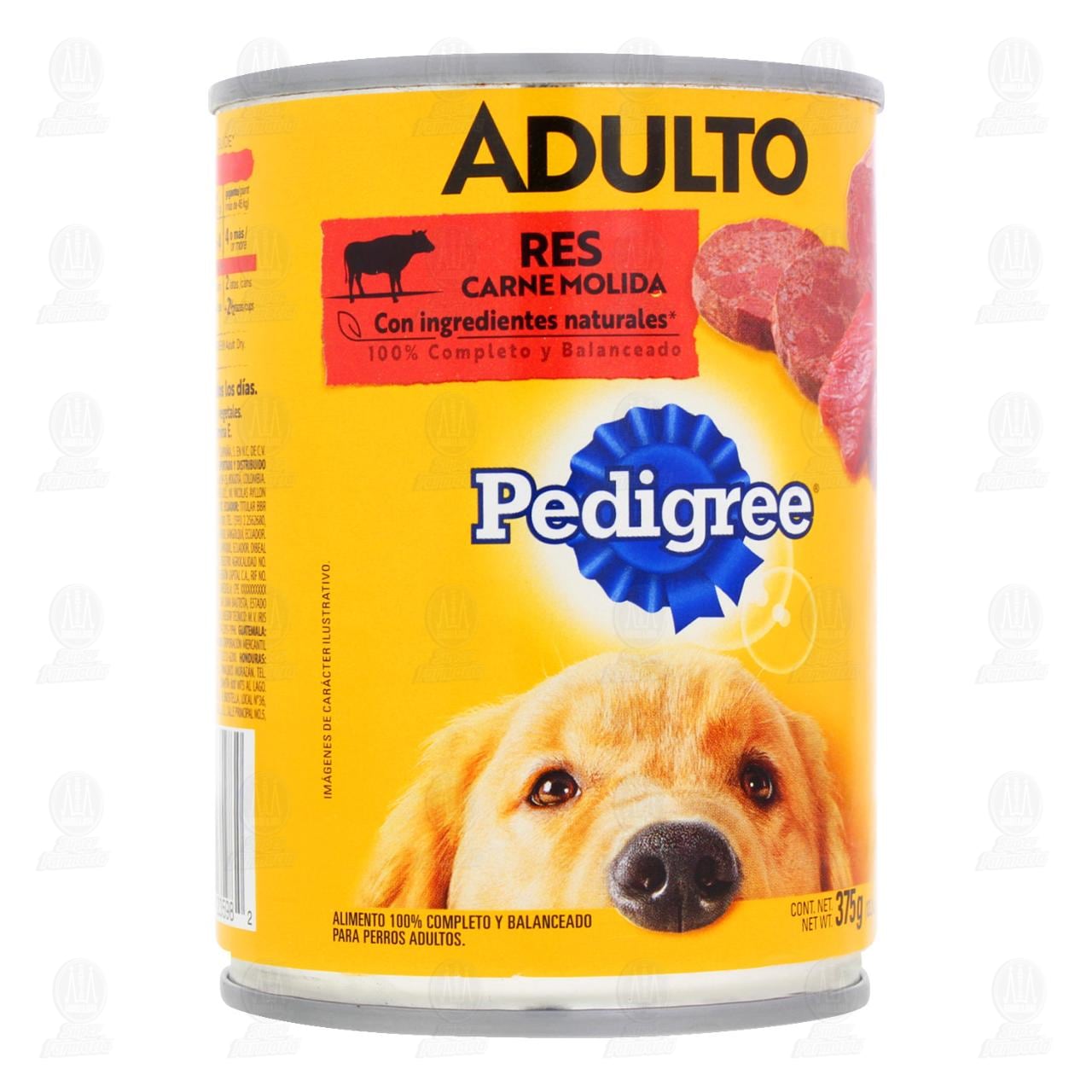 Imagen para Res Carne Molida Pedigree Para Perros Adultos, 375 gr.