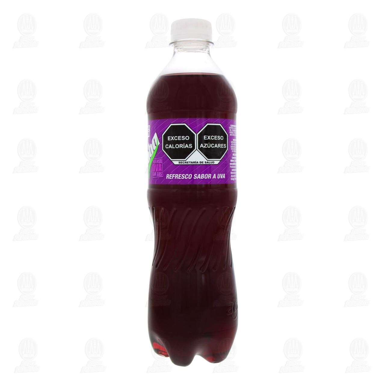 Refresco Zubba Intensa Uva, 600 ml. image number 2