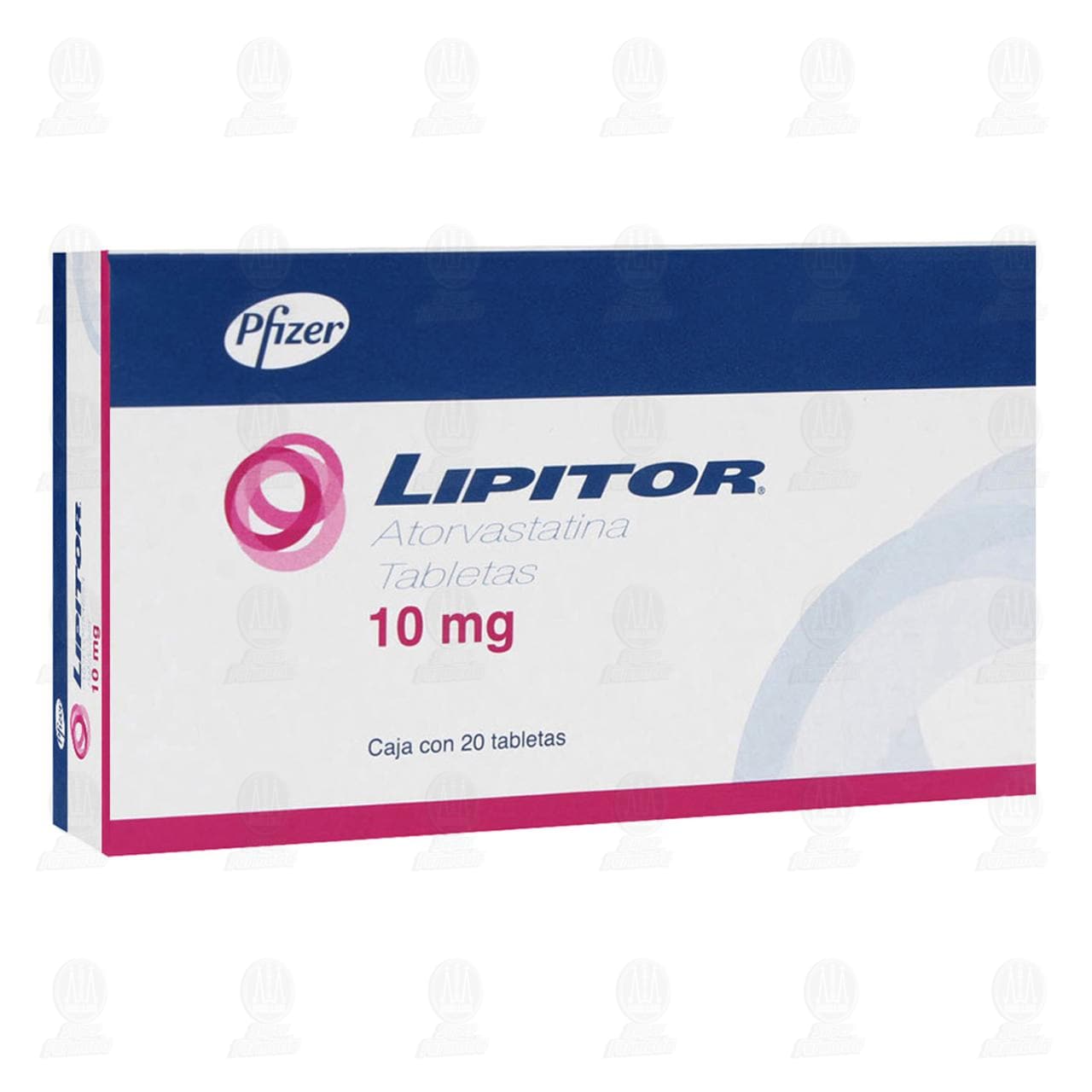 Lipitor 10 mg, 20 Tabletas. image number 0