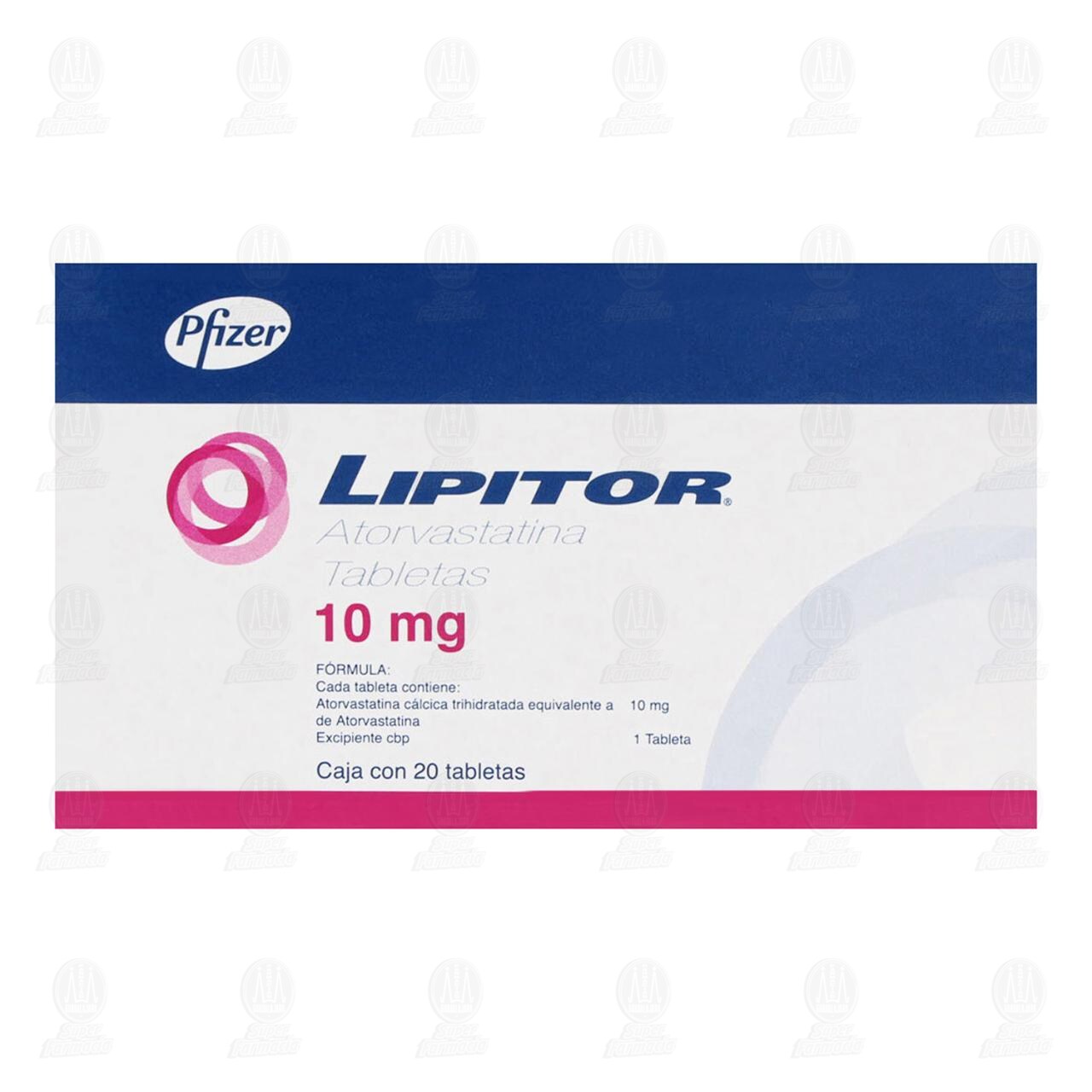 Lipitor 10 mg, 20 Tabletas. image number 2