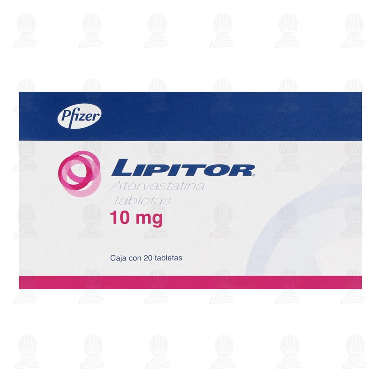 Lipitor 10 mg, 20 Tabletas. image number 1