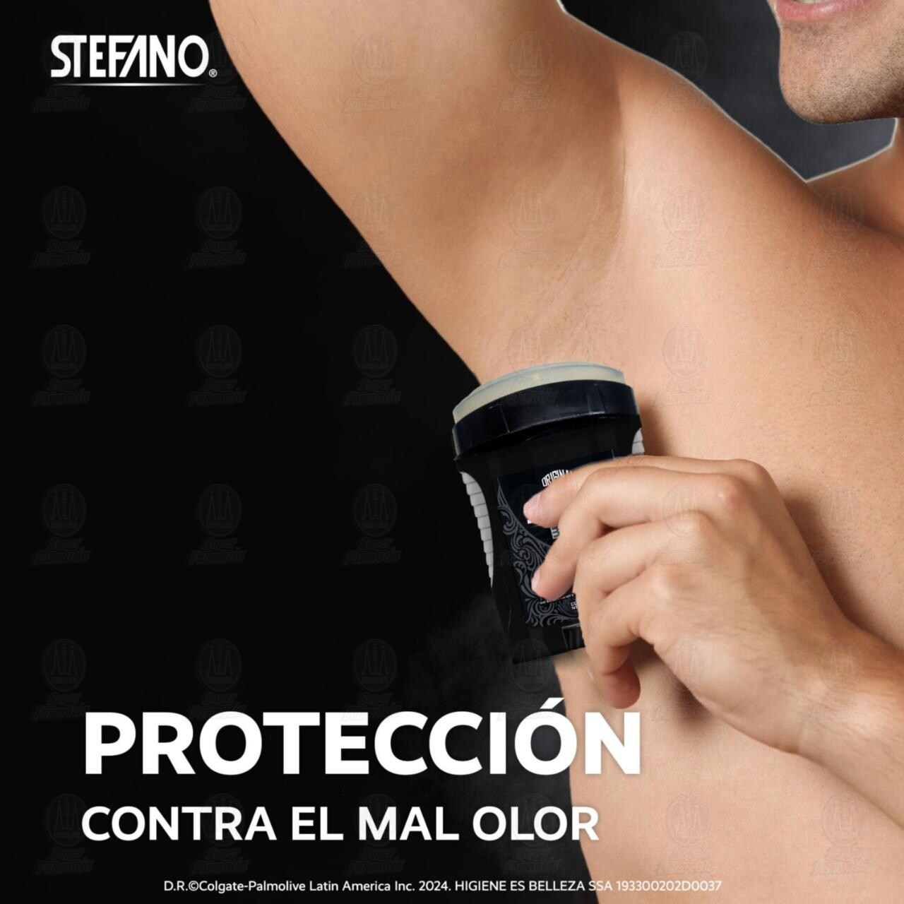 Desodorante Stefano Black en Barra, 60 gr. image number 3