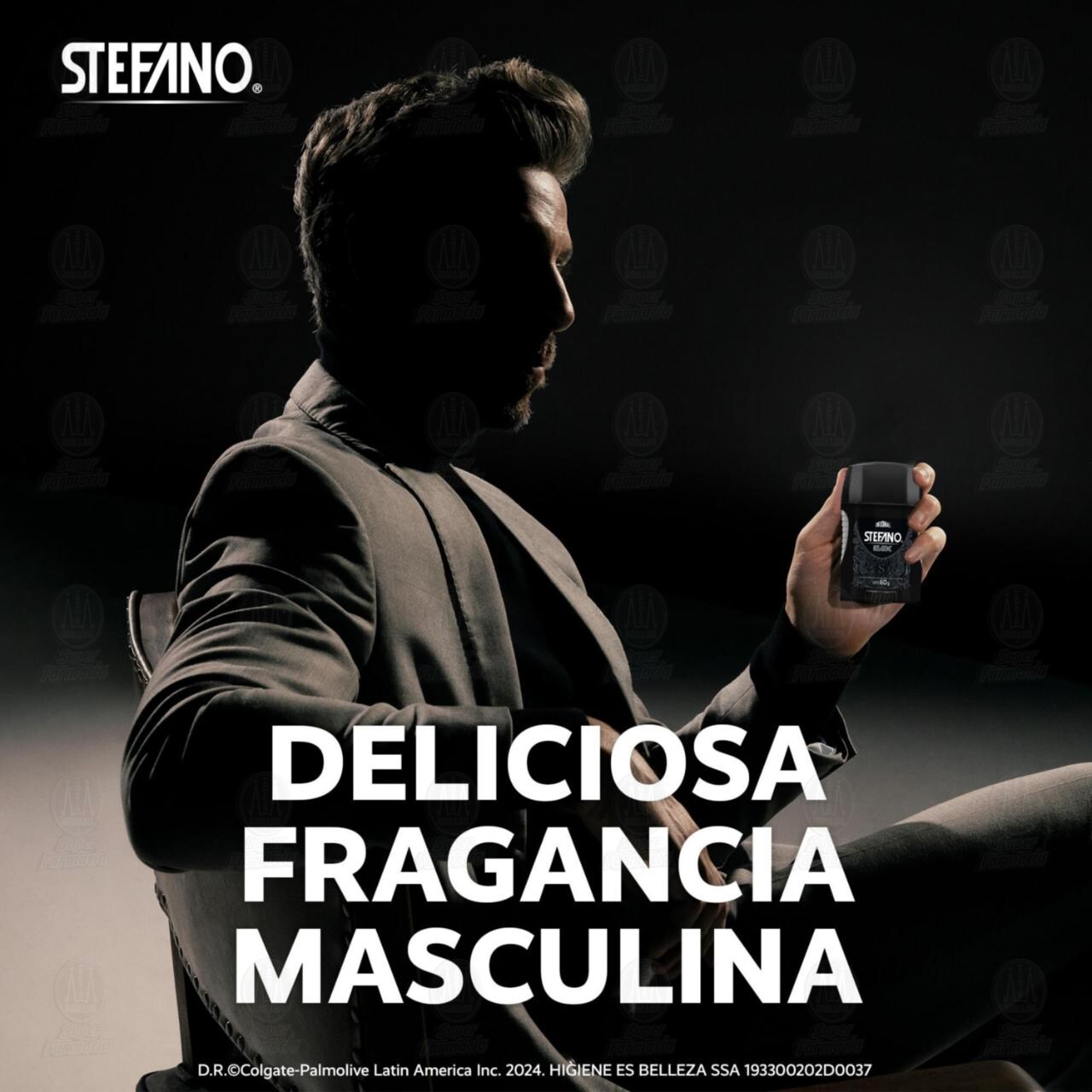 Desodorante Stefano Black en Barra, 60 gr. image number 4