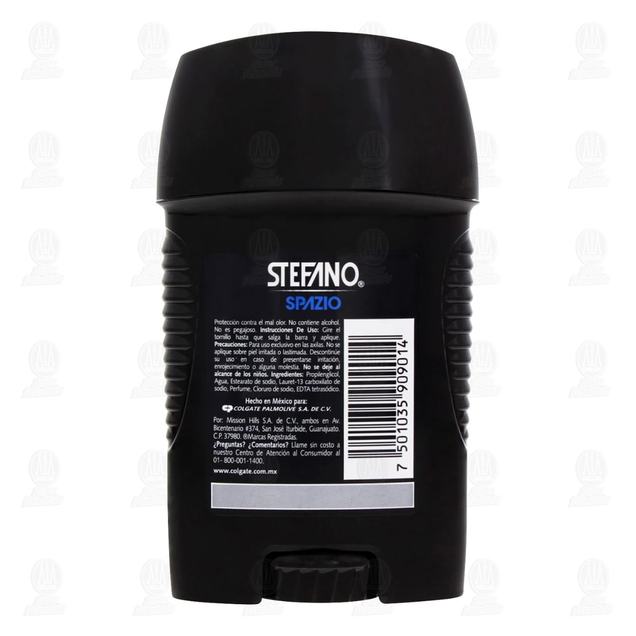 Desodorante Stefano Spazio en Barra, 60 gr. image number 2