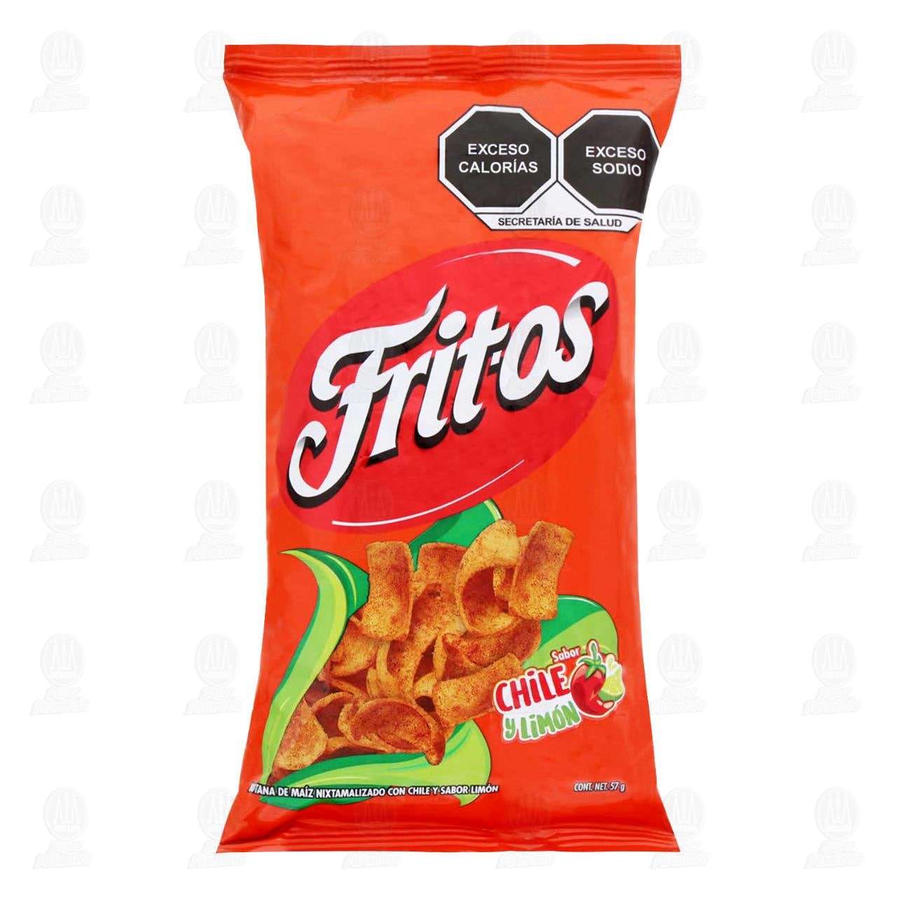 Botana Frit-os Sabor Chile y Lim&oacute;n, 57 gr. image number 0