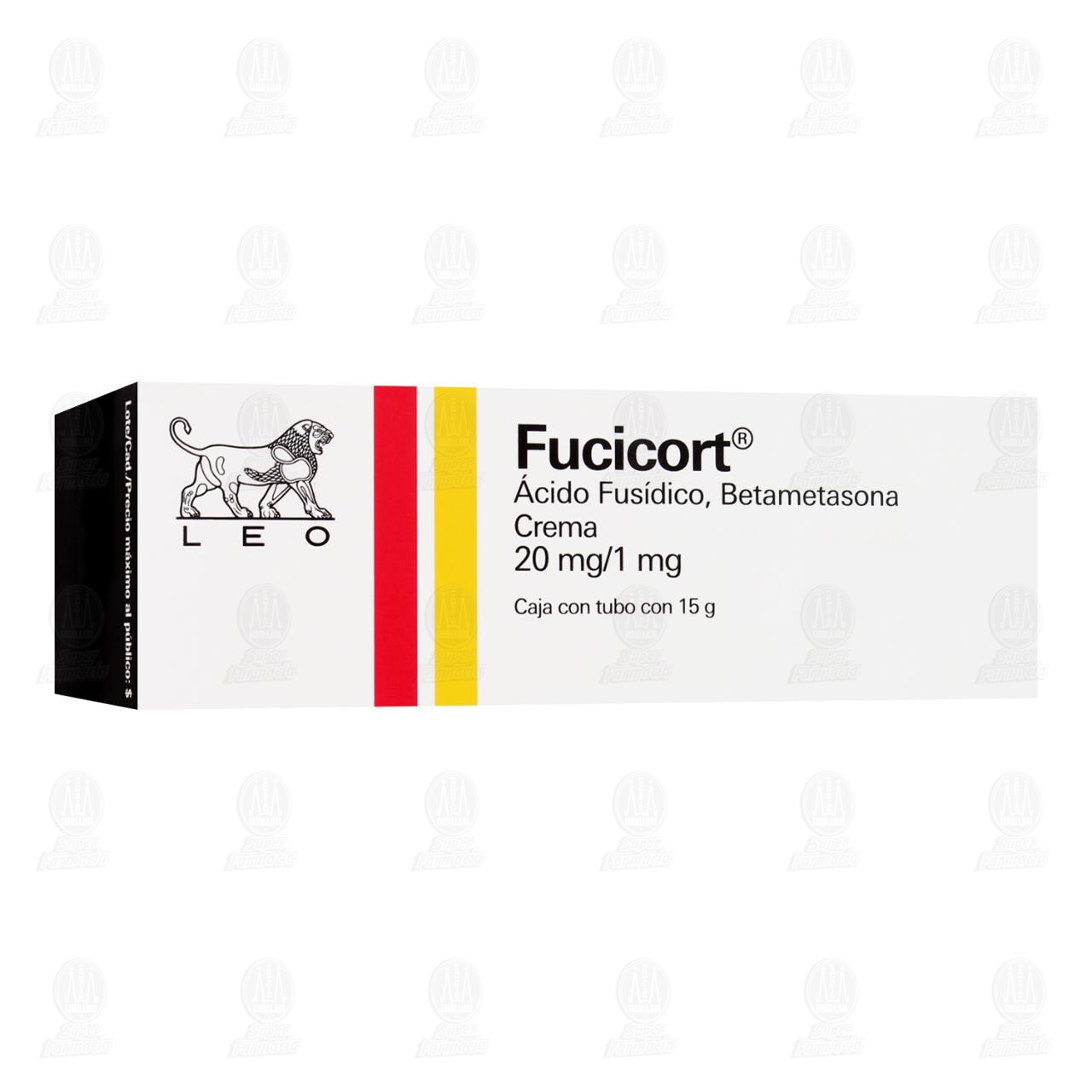Fucicort Crema 20mg/1mg, 15 gr.