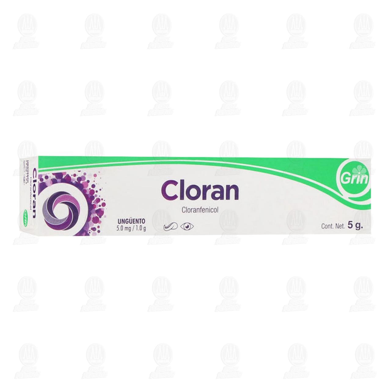 Imagen para Cloran 5mg/1gr Ungüento Oftálmico, 5 gr.