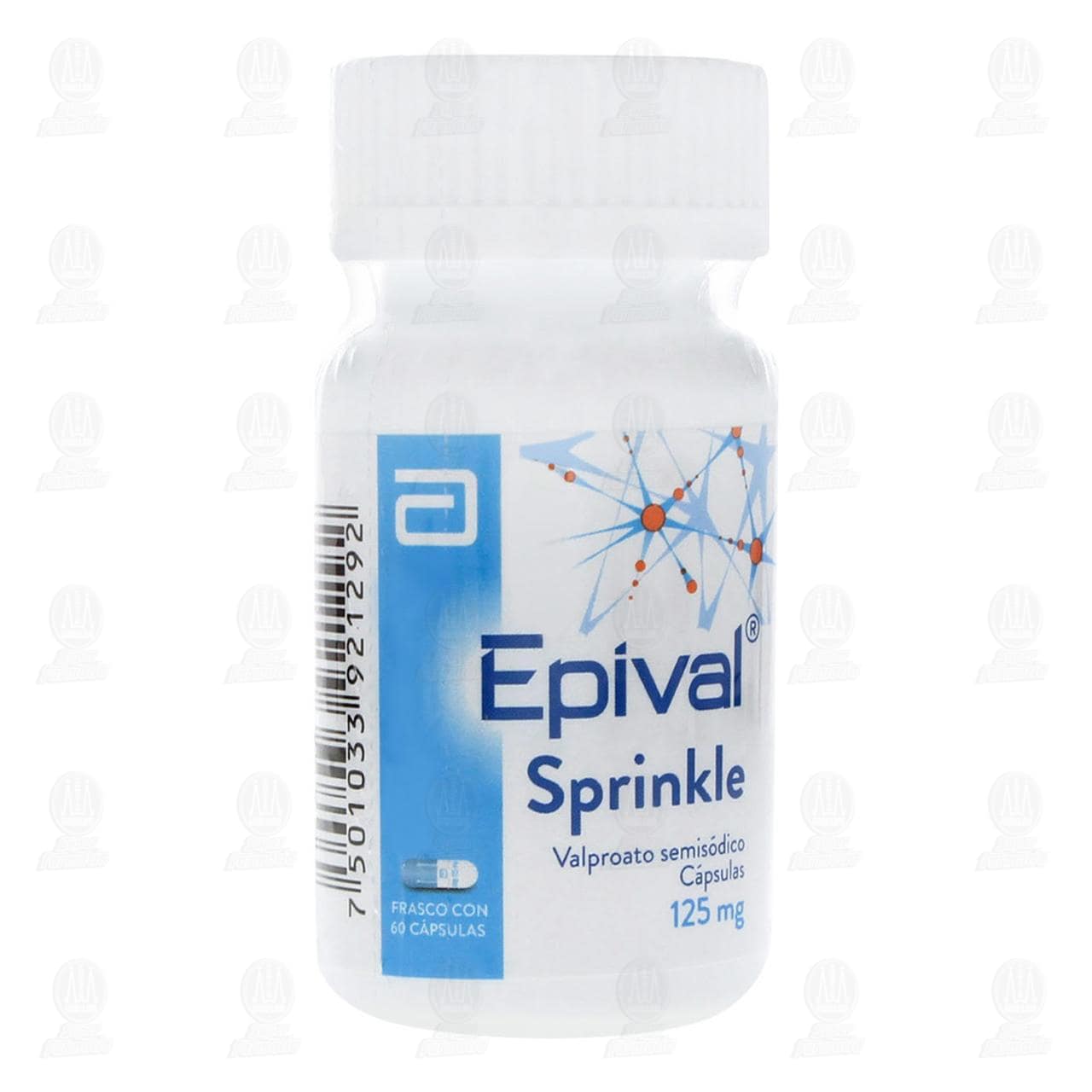 Epival Sprinkle 125 mg, 60 C&aacute;psulas. image number 0