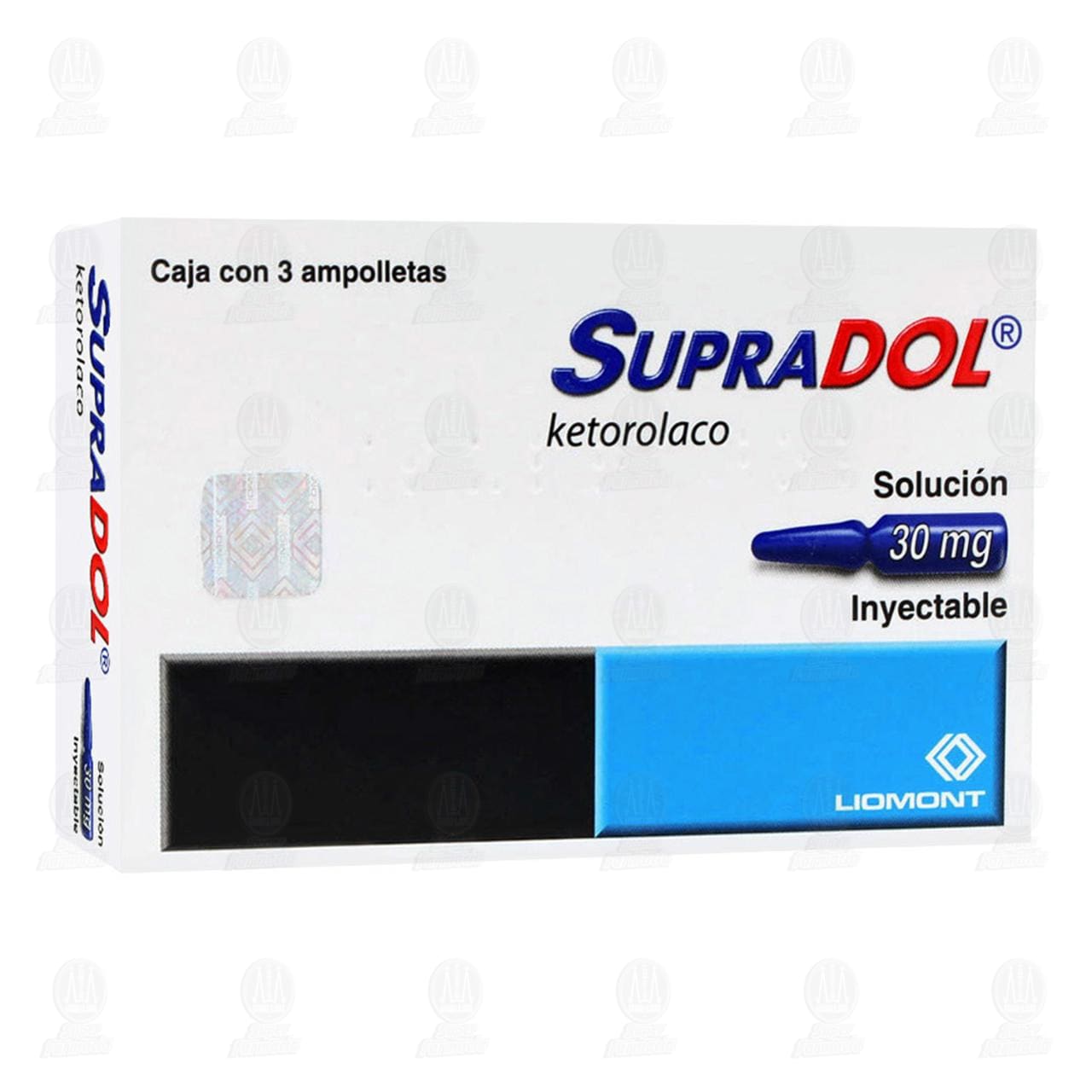 Supradol 30 mg Suspensi&oacute;n Inyectable Ampolletas, 1 ml. image number 0
