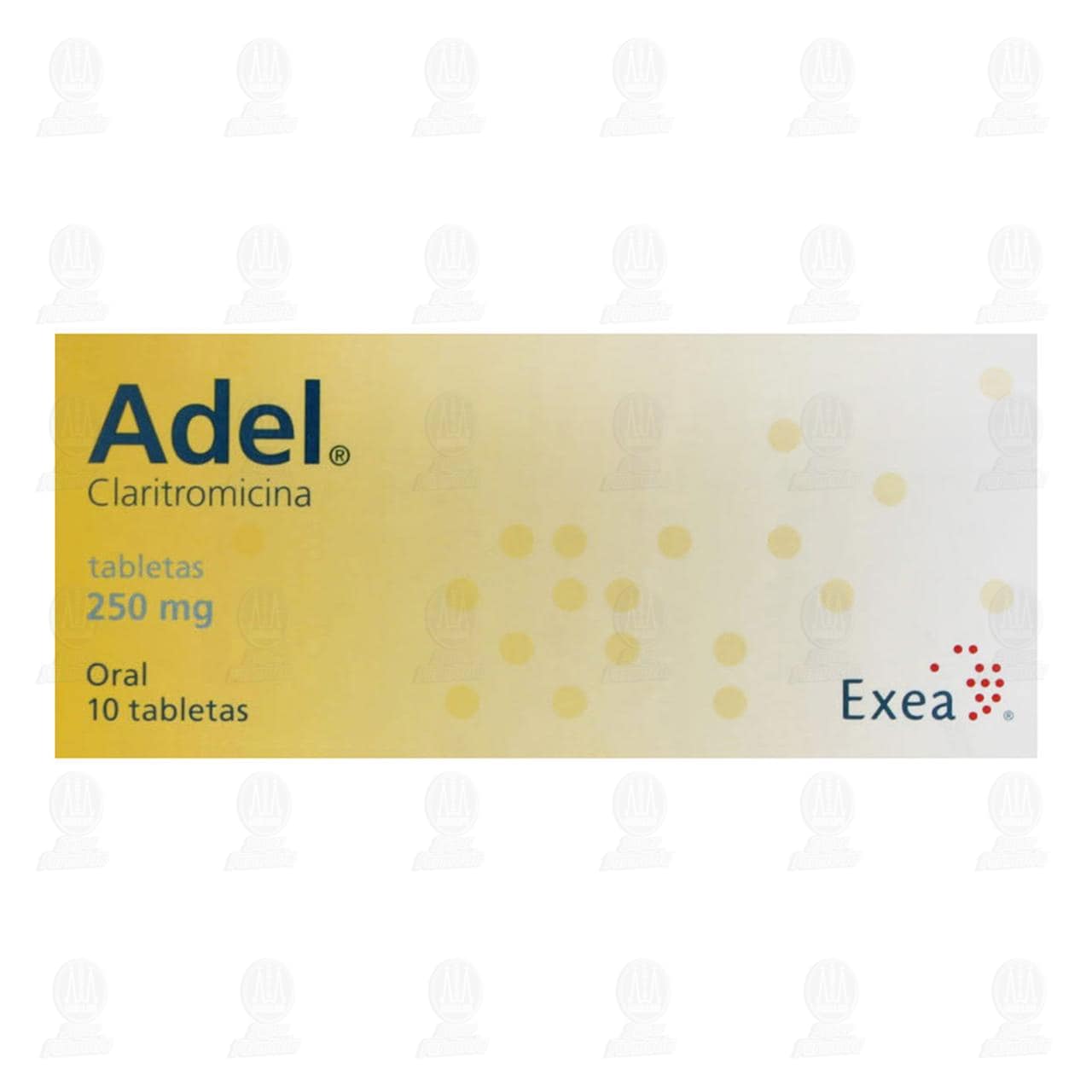 Adel 250 mg, 10 Tabletas. image number 1