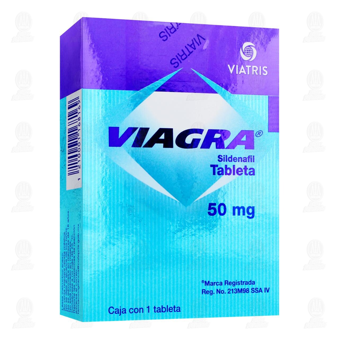 Viagra 50 mg, 1 Tableta. image number 0