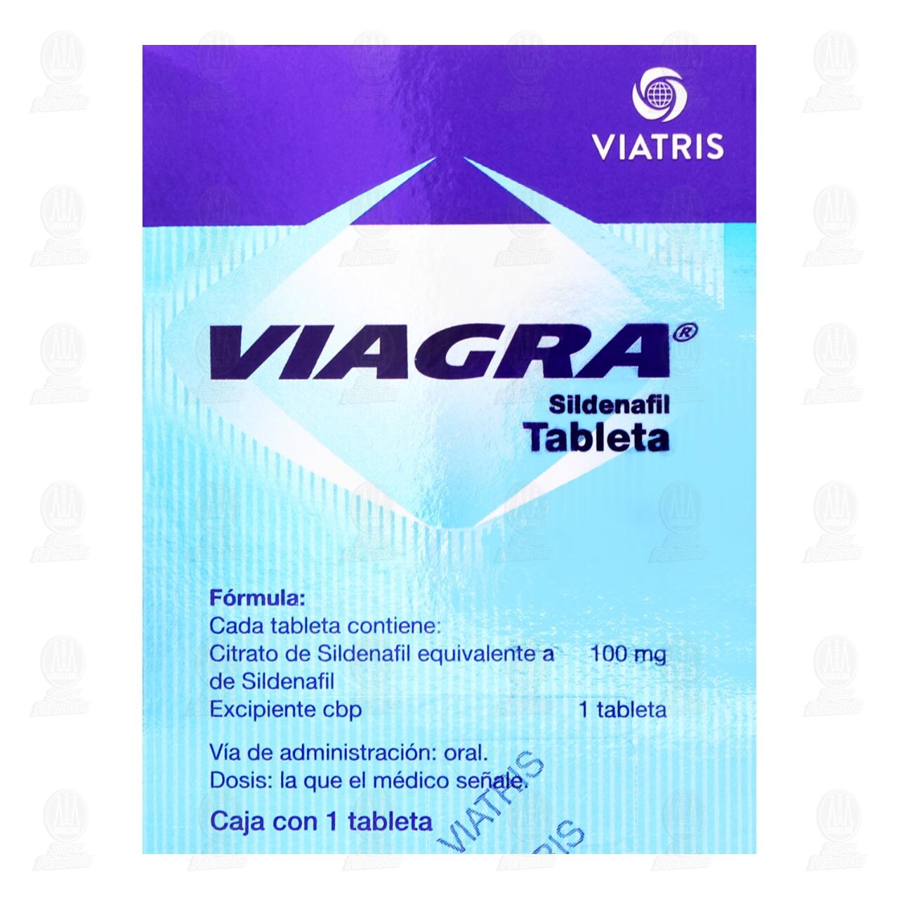 Viagra 100 mg, 1 Tableta. image number 2