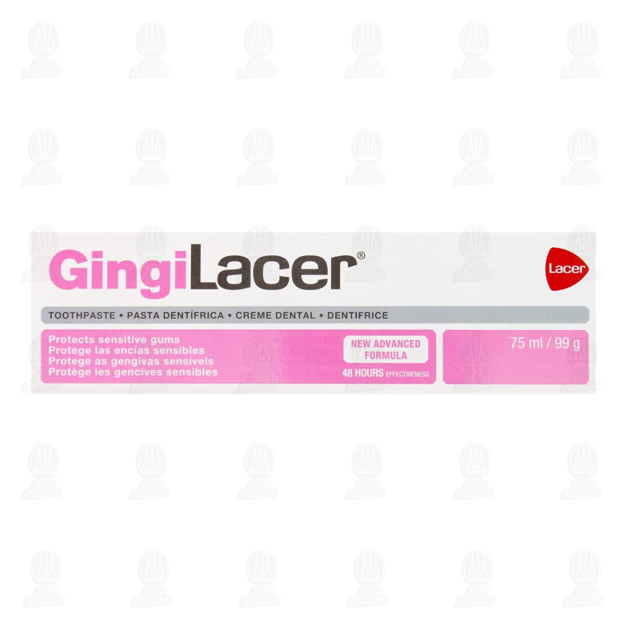 GingiLacer Pasta Dental, 75 ml. image number 1