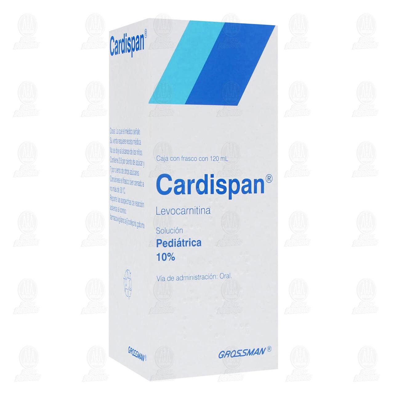 Cardispan 10% Soluci&oacute;n Pedi&aacute;trica, 120 ml. image number 0