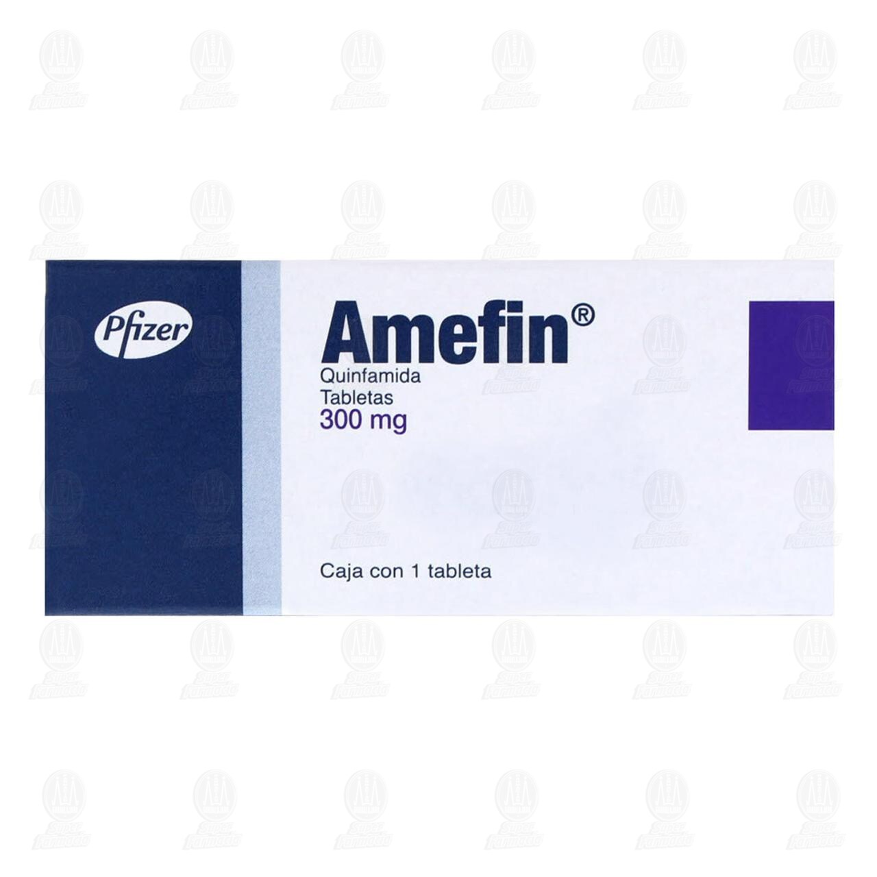 Amefin 300 mg, 1 Tableta. image number 1