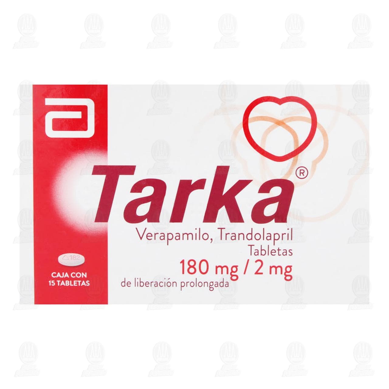 Tarka 180mg/2mg, 15 Tabletas. image number 1