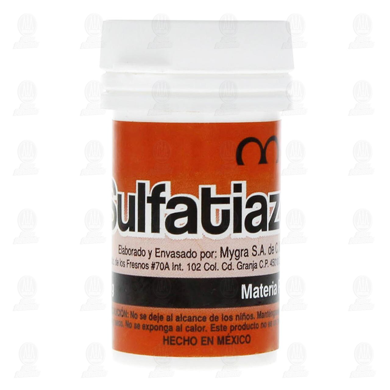 Sulfatiazol Mygra Polvo, 5 gr. image number 0