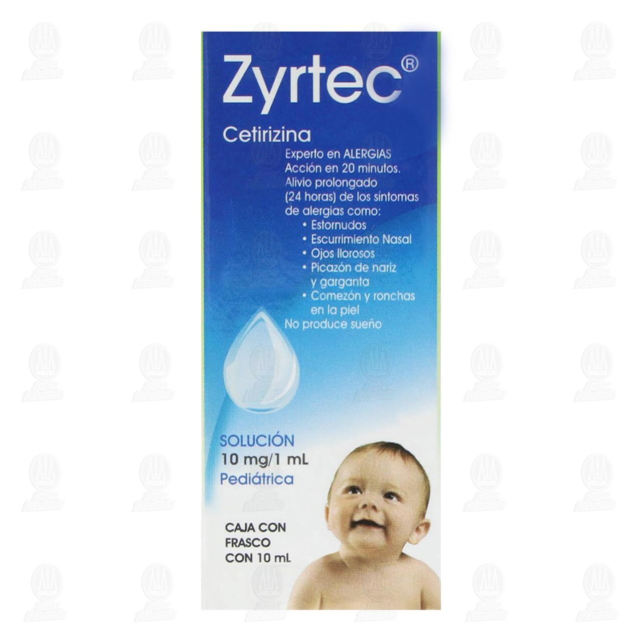 Zyrtec Soluci&oacute;n Pedi&aacute;trica 10mg/1ml, 10 ml. image number 2