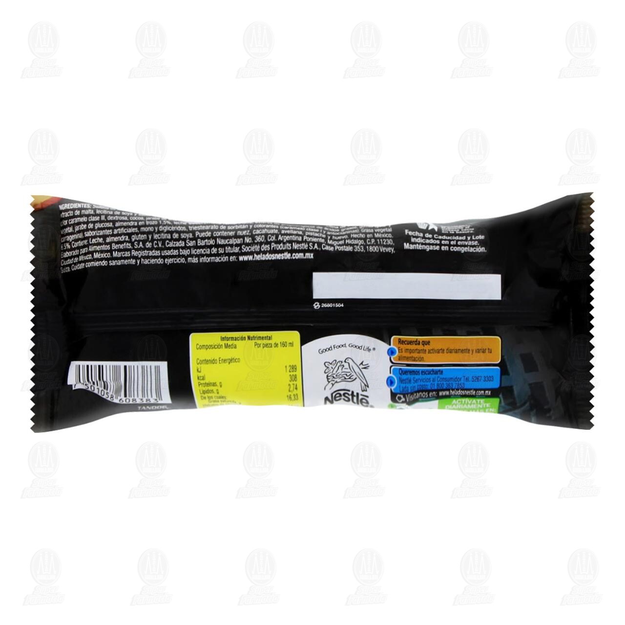 S&aacute;ndwich Helado Tandem Original, 98 gr. image number 1