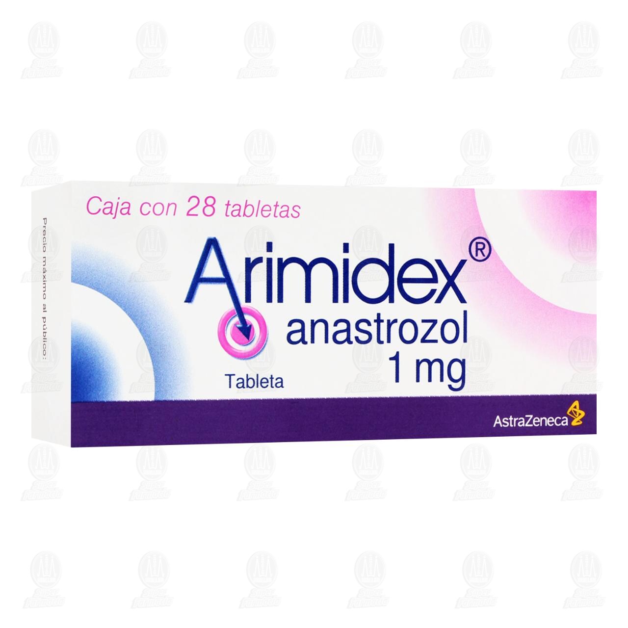 Arimidex 1 mg, 28 Tabletas.